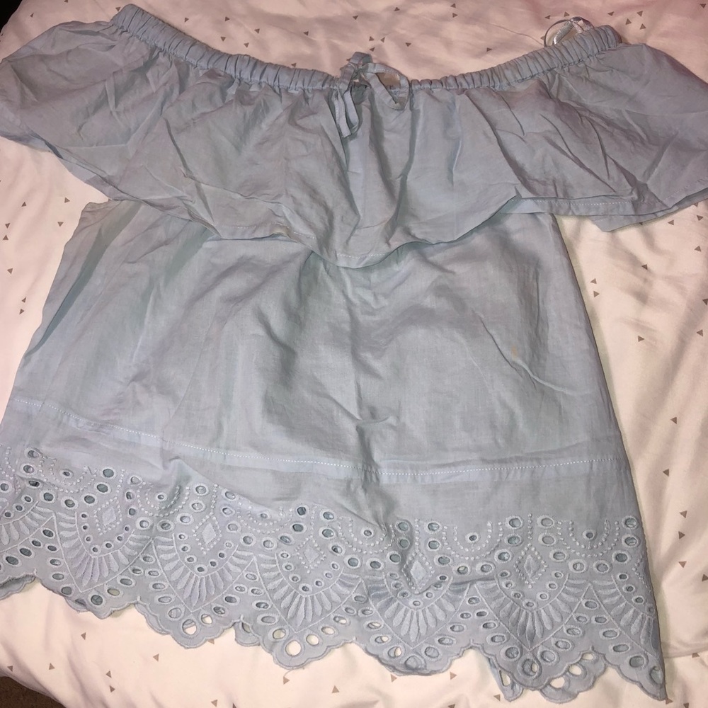 Lace Off the Shoulder Blouse